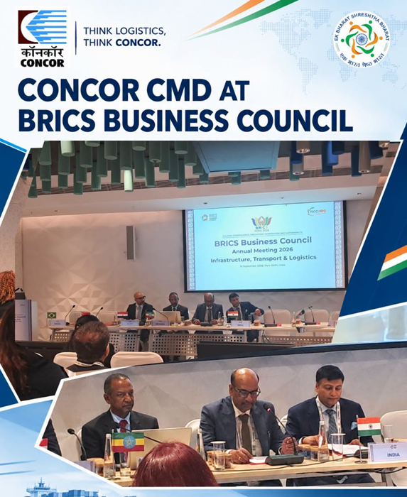 CONCOR CMD addresses BRICS Business Council Annual Meeting 2026
